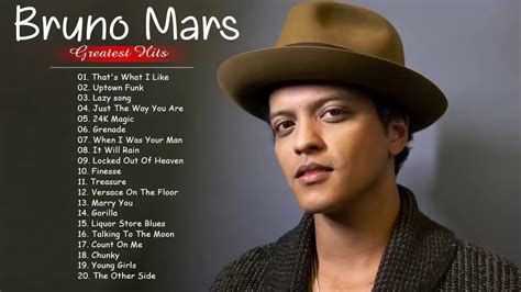 bruno mars most popular songs.